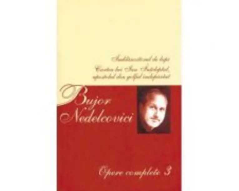 Opere complete 3 - Bujor Nedelcovici