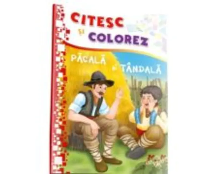 Citesc si colorez. Pacala si Tandala
