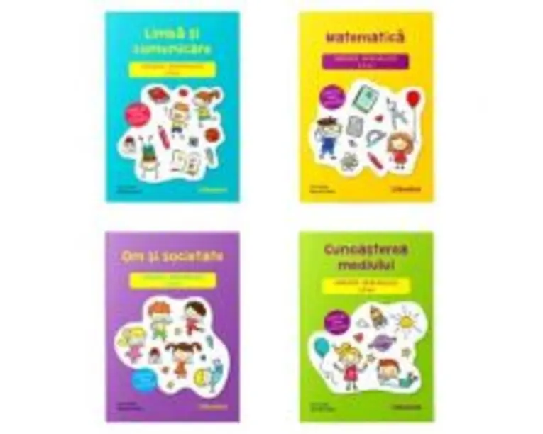 Pachet educational gradinita pentru grupa mijlocie 4 - 5 ani - Irina Curelea