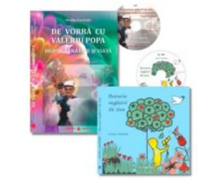 Pachet 2 carti Bucuria regasirii de sine si De vorba cu Valeriu Popa, autor Ovidiu Harbada
