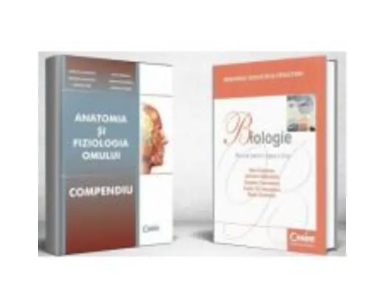 Pachet Admitere la Facultatea de Medicina: Compendiu Anatomia si Fiziologia Omului si Manual de biologie pentru clasa a 11-a - Dan Cristescu
