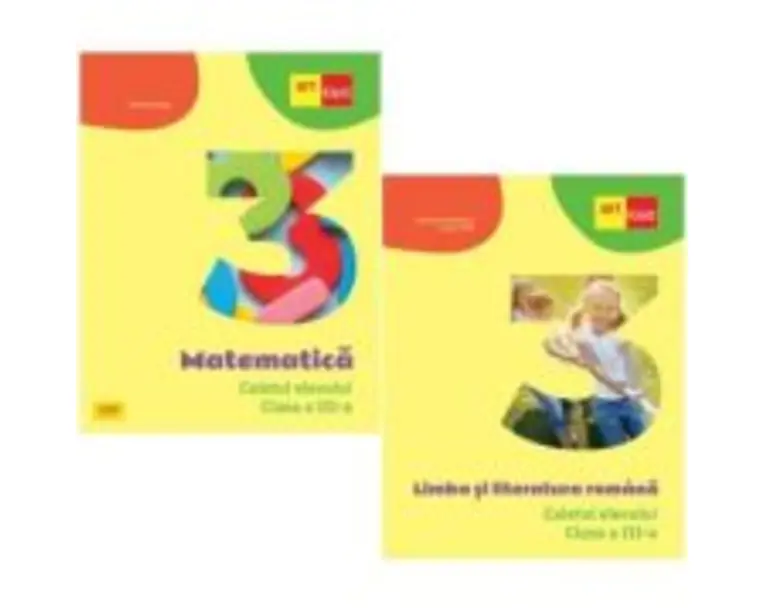 Pachet Caietul elevului clasa a 3-a. Limba si literatura romana si Matematica - Tudora Pitila, Mariana Mogos