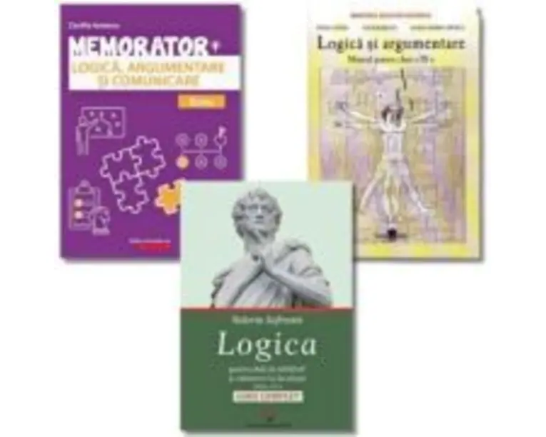 Pachet Bacalaureat Logica - Ghid complet, Memorator si Manual pentru Logica si Argumentare