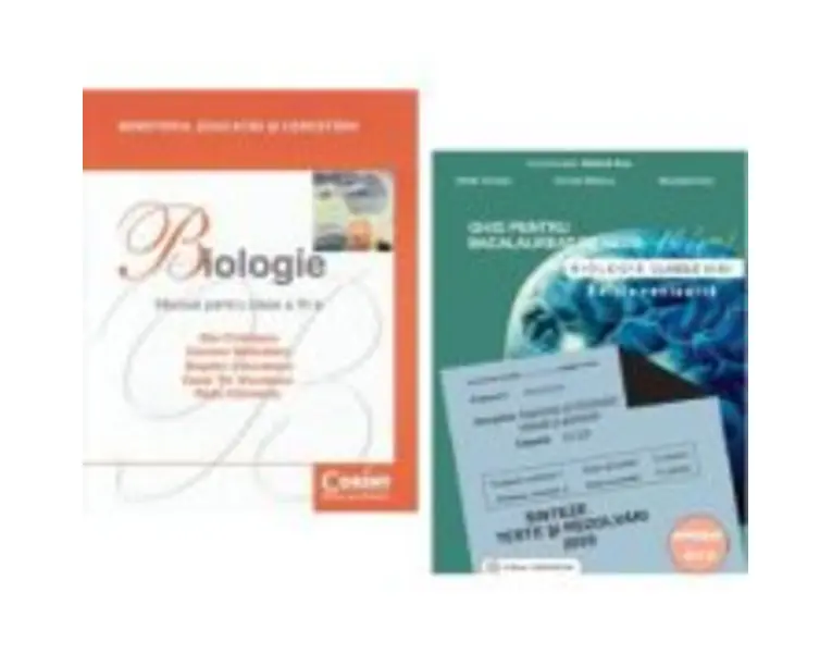 Pachet Admitere Medicina. Biologie. Anatomie si fiziologie umana si genetica 2025 si Manual de biologie pentru clasa a 11-a - Dan Cristescu si Stelica