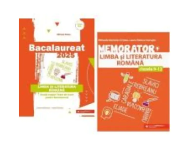 Pachet Limba si literatura romana Bacalaureat 2025. Teme de lucru si memorator - Mihaela Dobos, Mihaela Daniela Cirstea