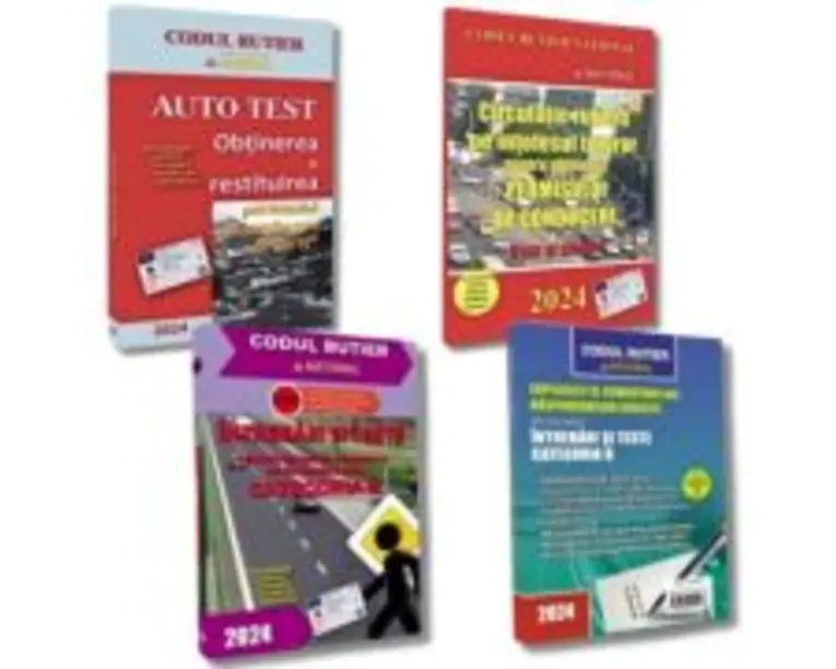 Pachet 2024 pentru obtinerea permisului de conducere auto, categoria B