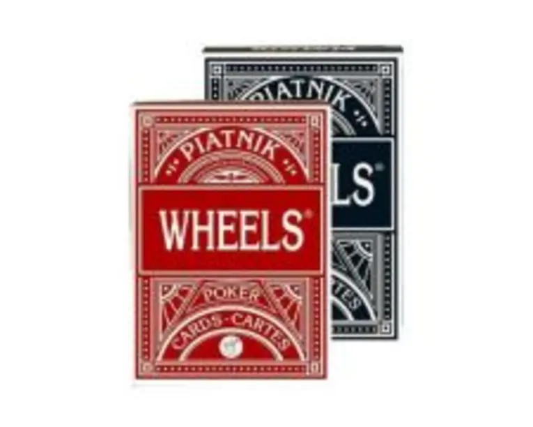 Set 2 pachete de carti de joc Wheels