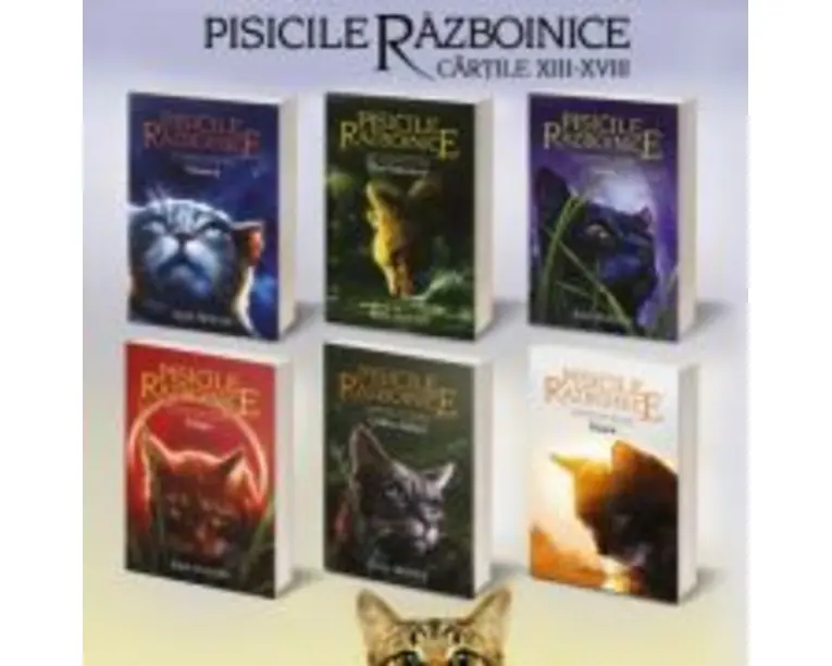 Pachet Pisicile Razboinice. Seria III. Cartile XIII - XVIII - Erin Hunter