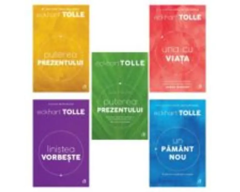 Pachet din 5 carti Special Eckhart Tolle