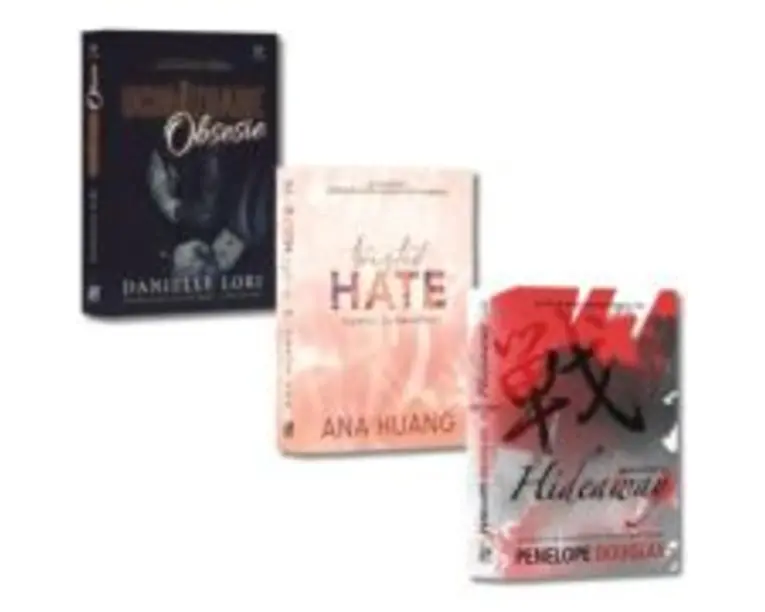Pachet 3 carti: Hideaway, Twisted Hate si Ucigatoare obsesie - Penelope Douglas, Ana Huang, Danielle Lori