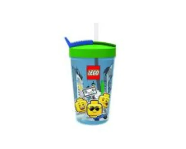 Pahar LEGO Iconic cu pai 40441724
