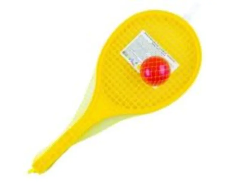 Palete Beach Ball, 2 / set + Minge, galbene, 43. 5x19. 5 cm
