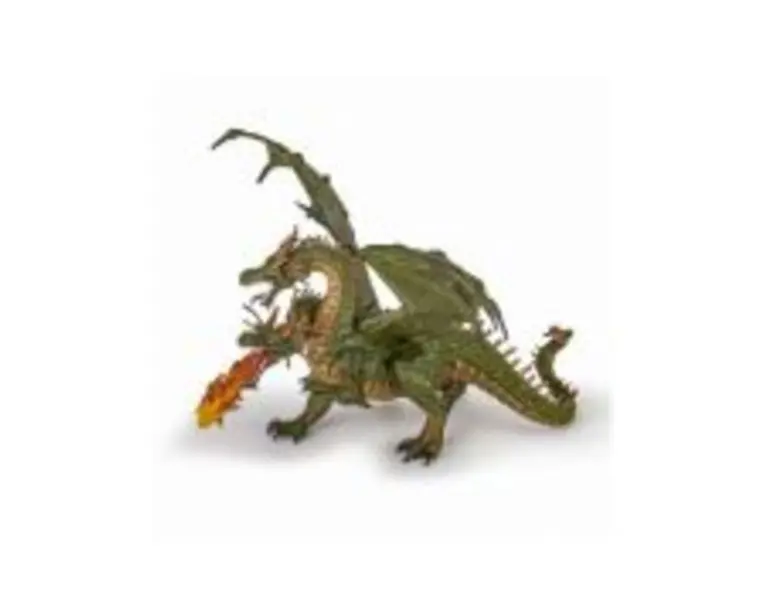 Figurina dragon cu 2 capete, Papo