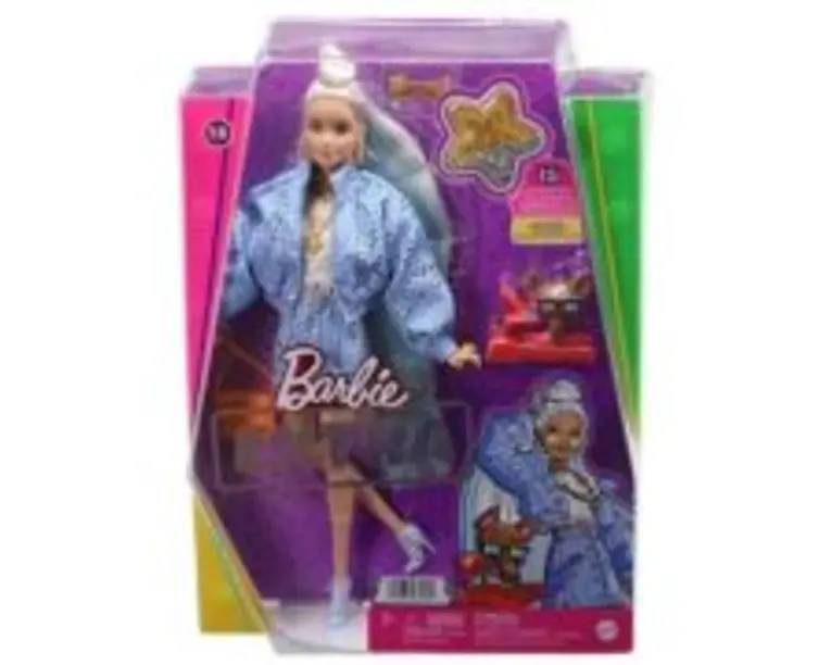 Papusa Barbie Extra cu bandana