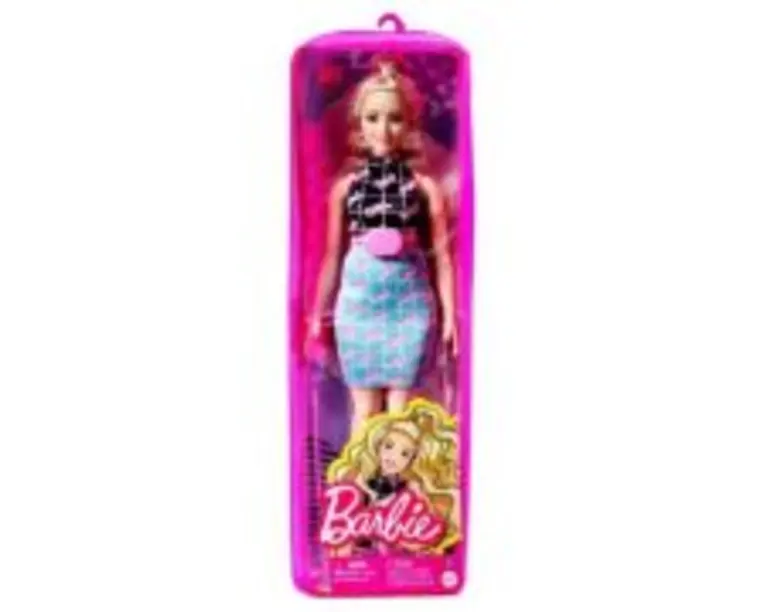 Papusa blonda Barbie Fashionista