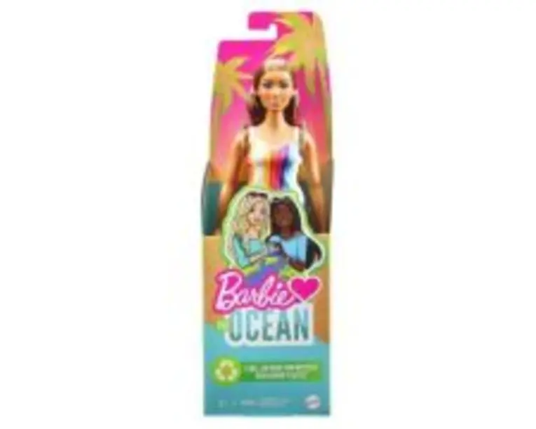 Papusa satena aniversare 50 de ani Barbie Malibu