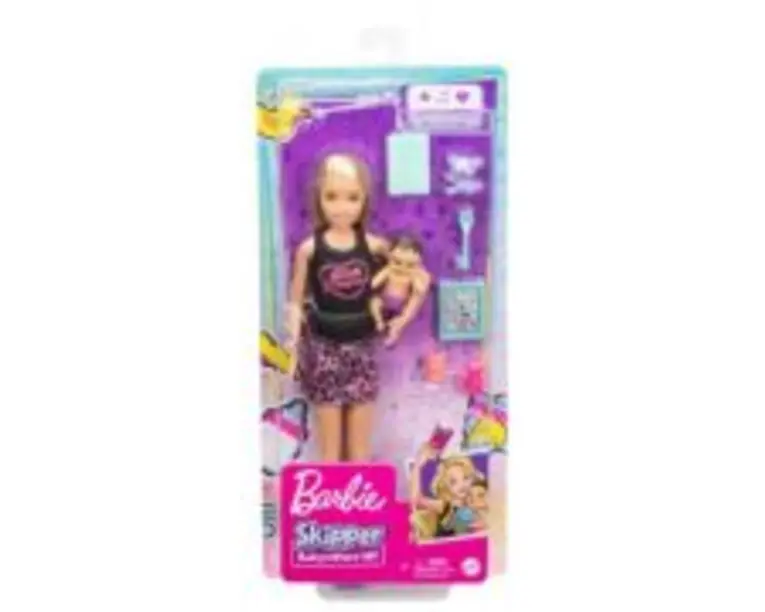 Papusa Skipper first jobs babysitter blonda Barbie