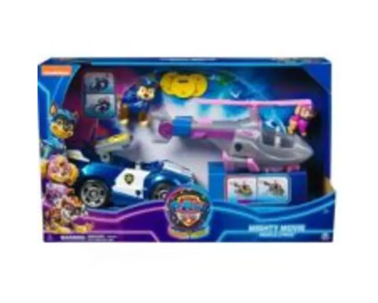 Set 2 vehicule Patrula Catelusilor Mighty Movie