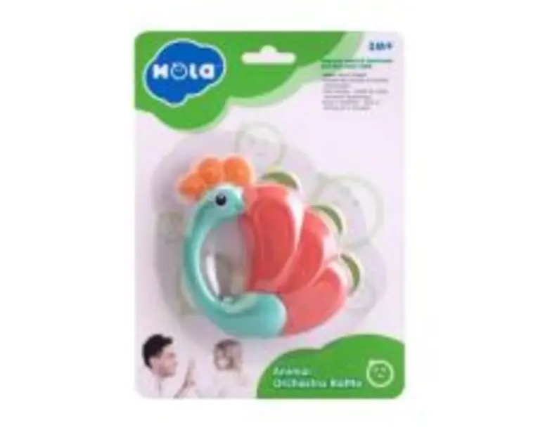 Jucarie zornaitoare paun, Hola