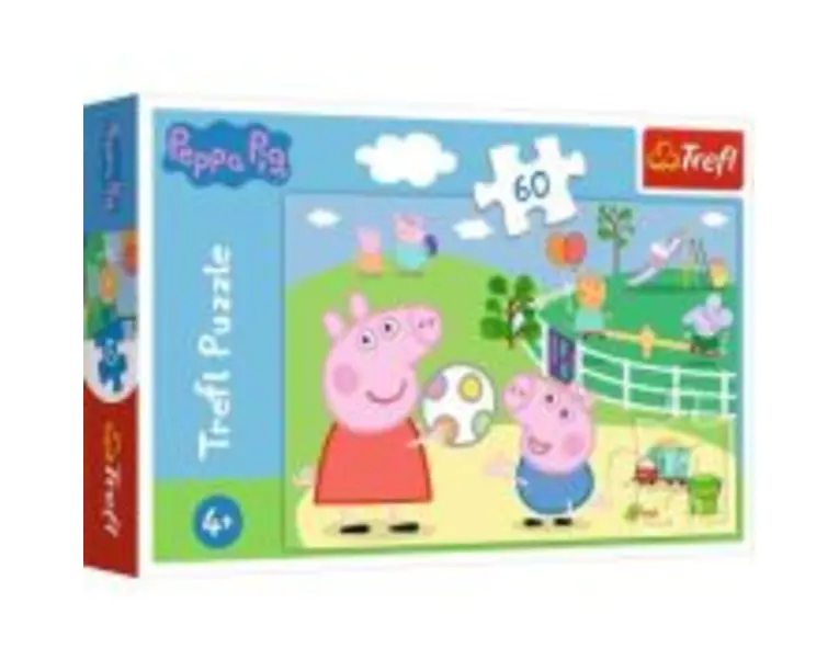 Puzzle Peppa Pig distractie cu prietenii 60 piese
