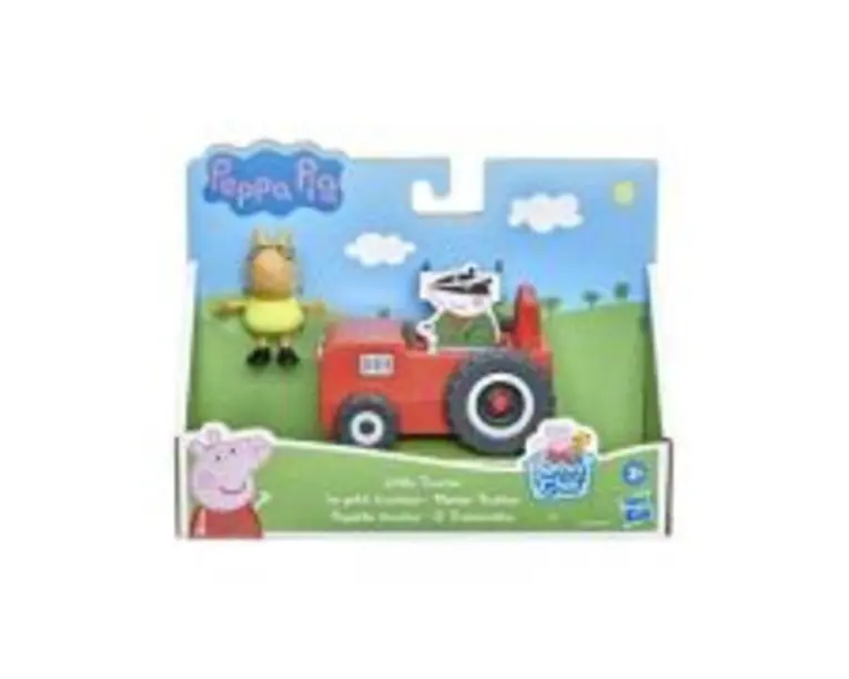 Vehicul cu figurina micul tractor Peppa Pig