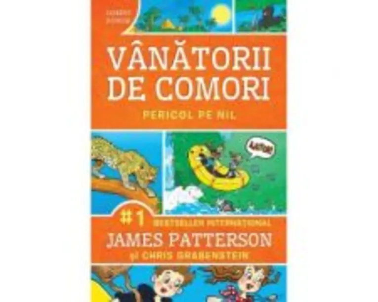 Pericol pe Nil. Seria Vanatorii de comori, volumul 2 - James Patterson