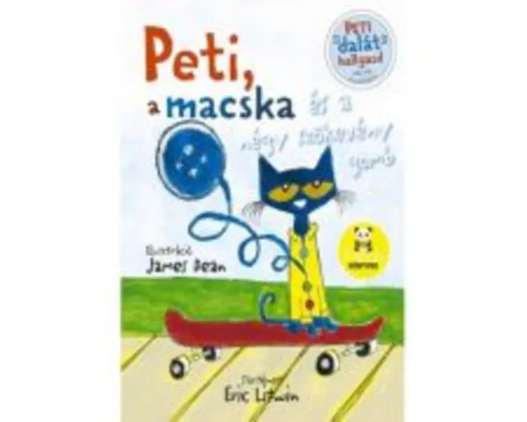 Peti, a macska és a négy szökevény gomb - Eric Litwin