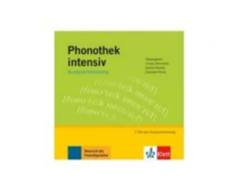 Phonothek intensiv, 2 Audio-CDs. Aussprachetraining - Ursula Hirschfeld