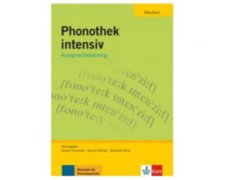 Phonothek intensiv, Arbeits-und Übungsbuch. Aussprachetraining - Ursula Hirschfeld