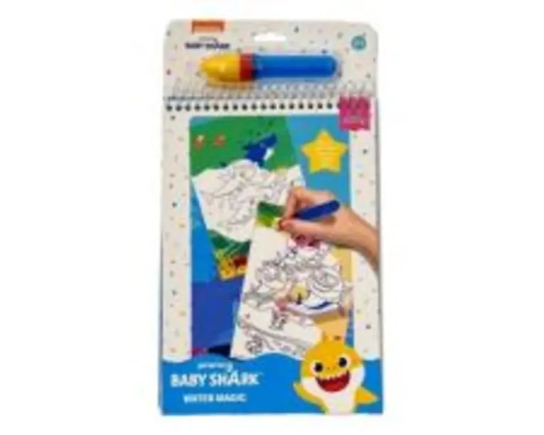 Picteaza cu apa Baby Shark