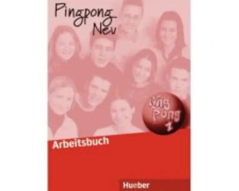 Caiet de limba germana, clasa a 5-a Limba 2. Pingpong Neu 1, Arbeitsbuch