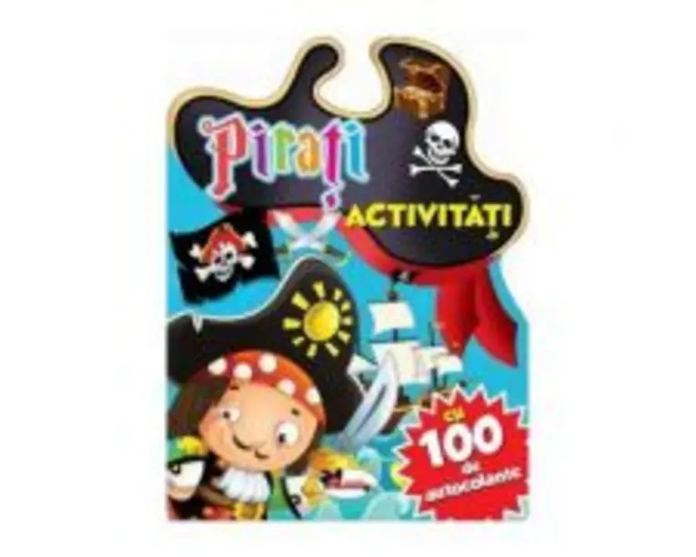 Pirati - Activitati cu 100 de autocolante