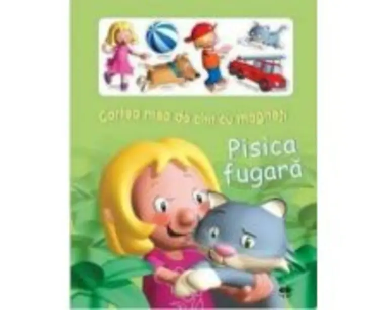 Pisica fugara. Cartea mea de citit cu magneti
