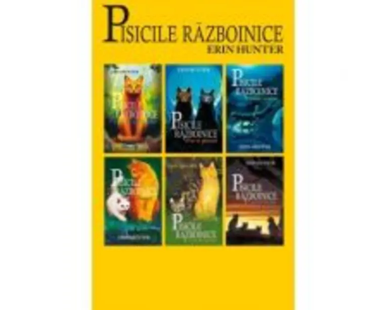 Pachet Pisicile Razboinice - Seria I. Cartile I - VI - Erin Hunter