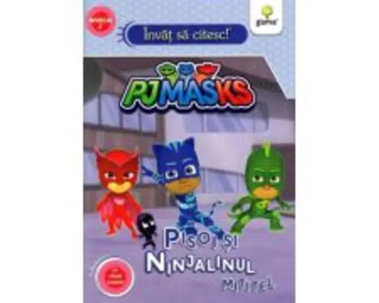 Invat sa citesc! Nivelul 2. Pisoi si ninjalinul mititel