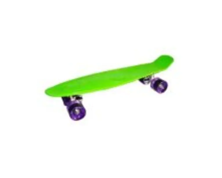 Placa skateboard, roti silicon, 73 cm, verde