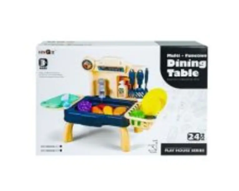 Play set bucatarie, cu baterii, 24 piese, 40. 5x21. 5x28 cm
