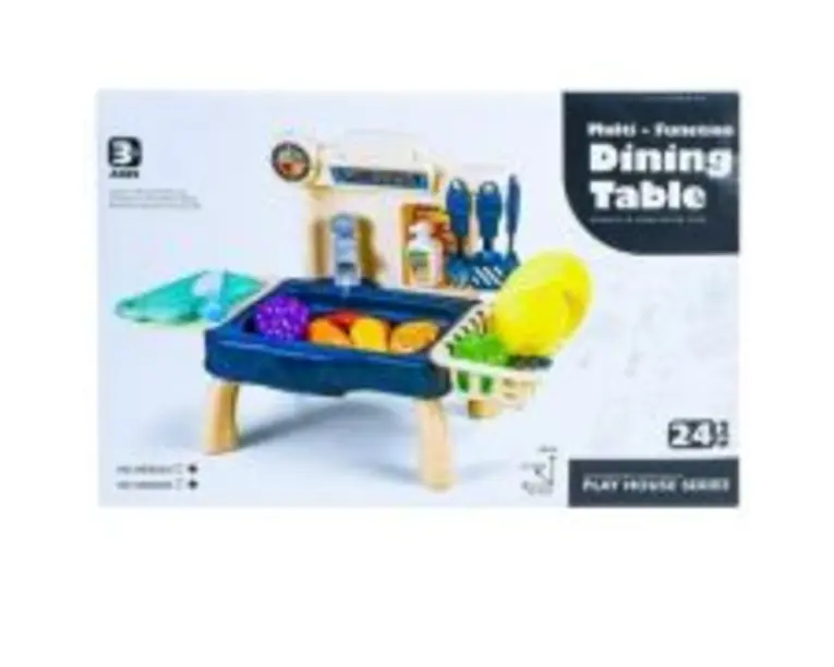 Play set bucatarie, cu baterii, 36 piese, 40. 5x21. 5x28 cm