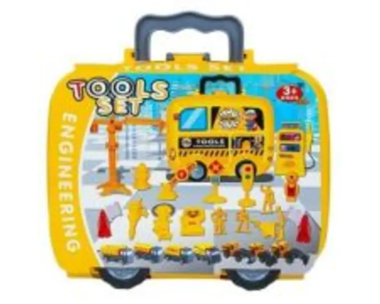 Play set constructii in gentuta, 22 piese