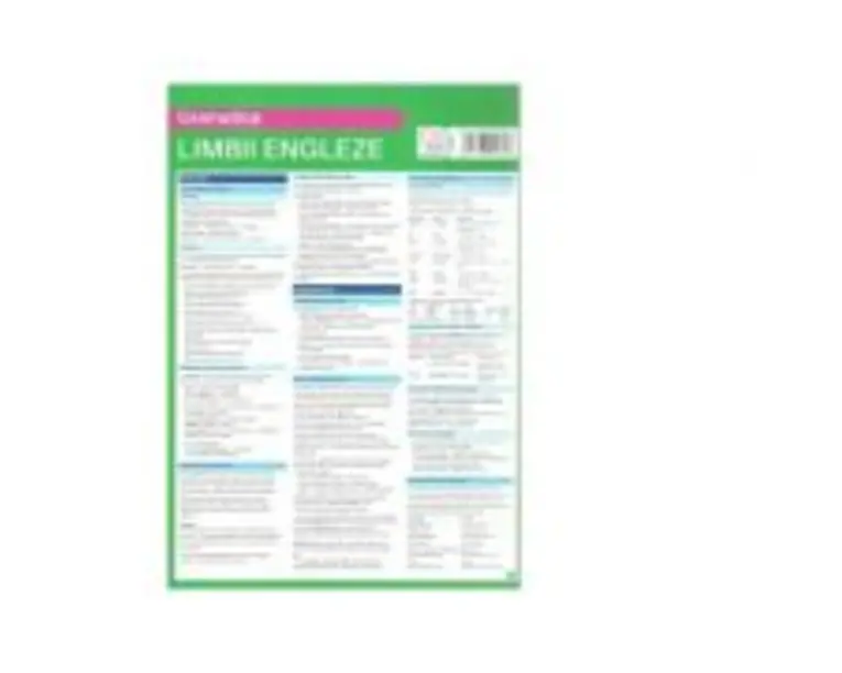 Pliant Limba Engleza. Gramatica