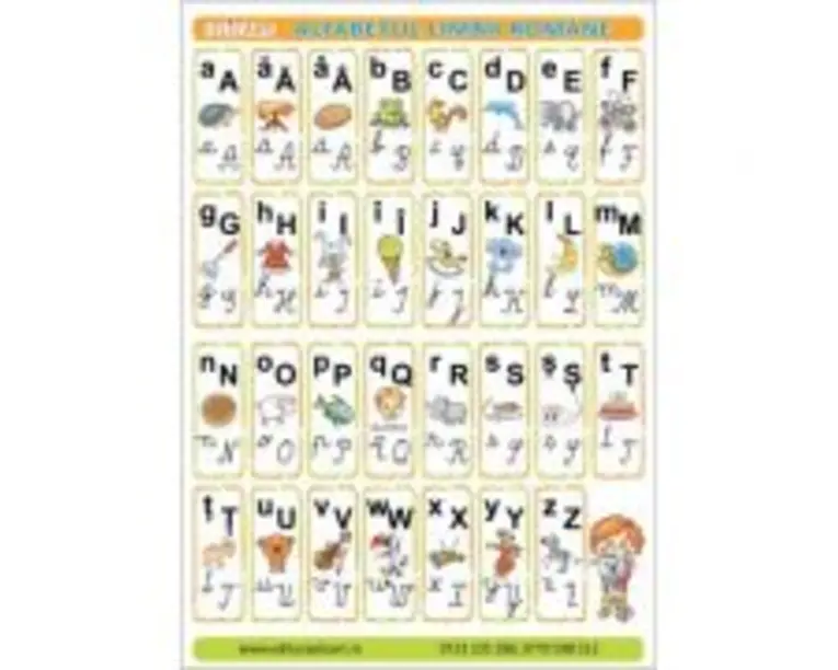 Pliant literele alfabetului