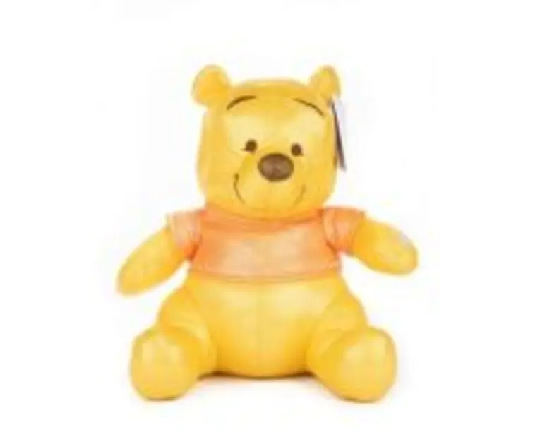 Plus cu sclipici si sunete, Winnie, 28 cm, Disney 100