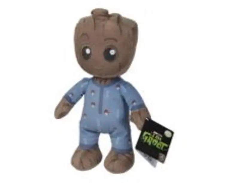 Jucarie de plus Disney Marvel Groot in pijamale 31 cm