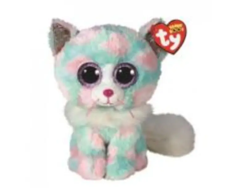 Plus 24 cm Boos Binky Opal Pisicuta pastel, Ty