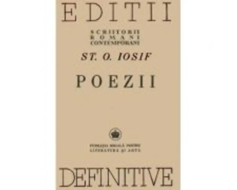 Poezii (editii definitive) - St. O. Iosif
