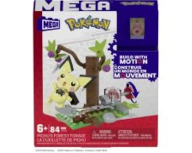 Mega set de constructie Forajele forestiere ale lui Pichu