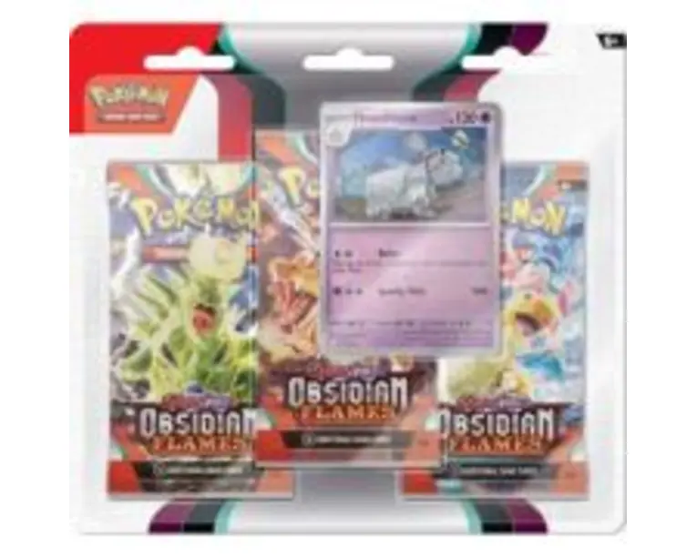 Pokemon TCG SV03, 3 Blister Booster