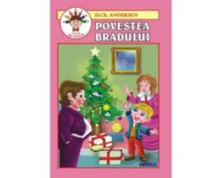 Povestea bradului. Carte de colorat - Hans Christian Andersen