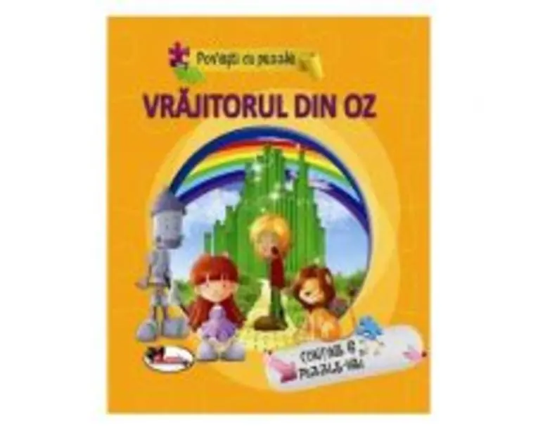 Povesti cu puzzle. Vrajitorul din Oz