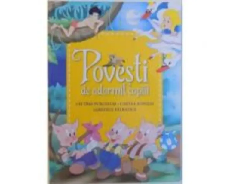 Povesti de adormit copiii. Cei trei purcelusi, Cartea junglei, Lebedele salbatice